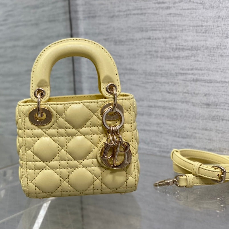 micro lady 12 yellow lambskin ghw mysite