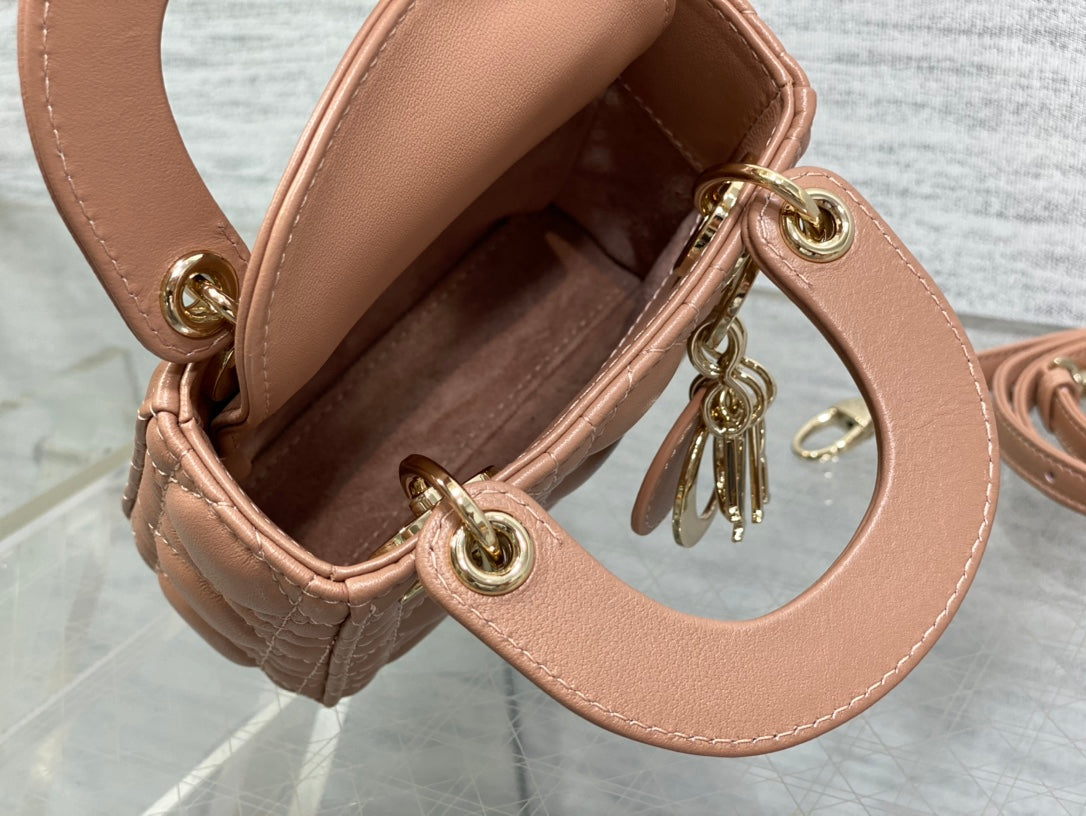 micro lady 12 pinkish brown lambskin ghw mysite