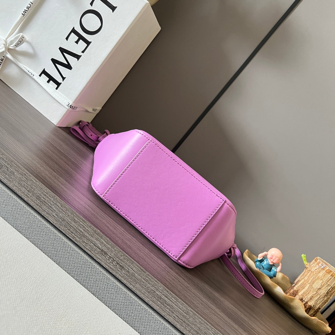 LOE LUNA HOBO 28 BAG IN HOT PINK CALFSKIN mysite