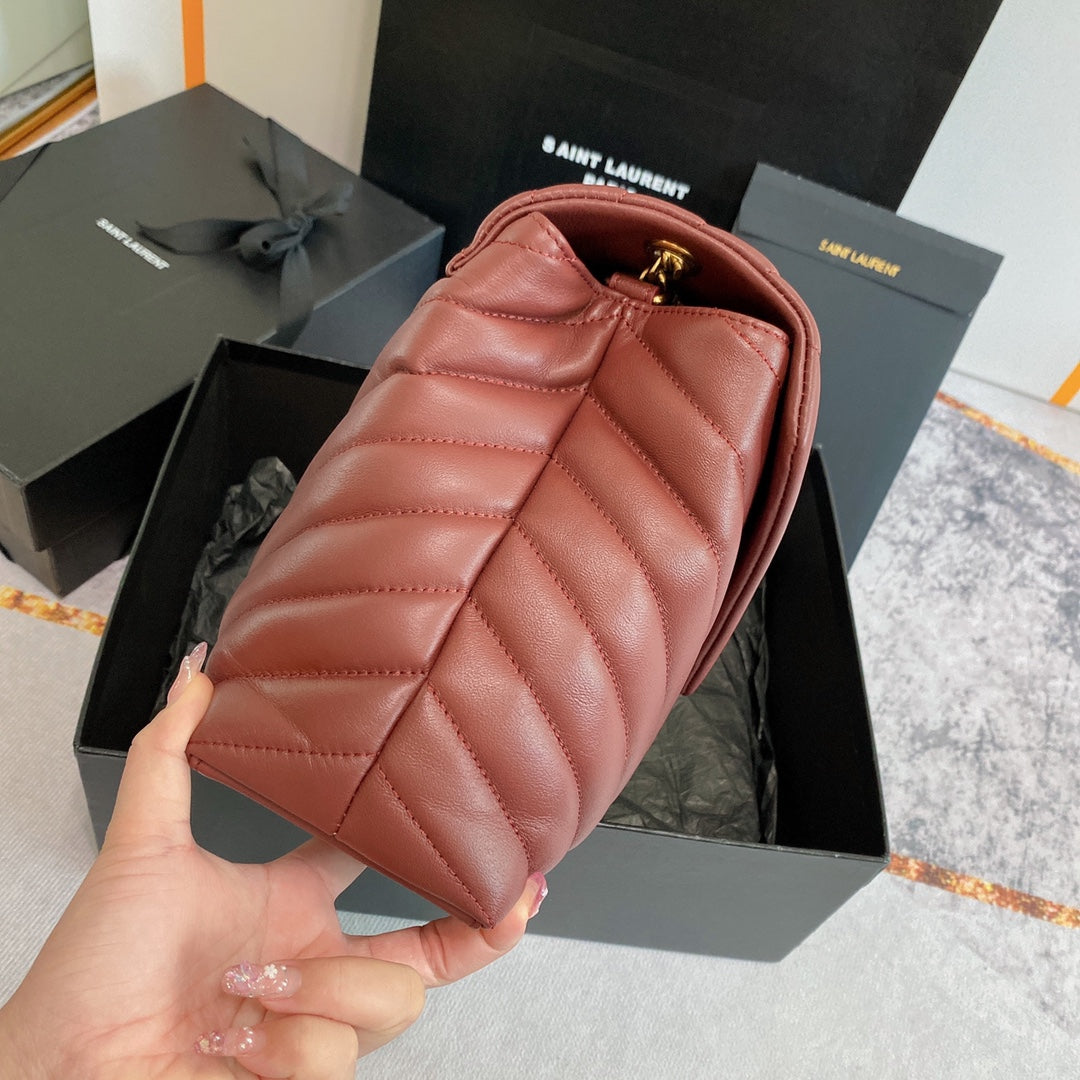 LOULOU MEDIUM 32 ROUGH LEGION QUILTED LEATHER GOLD HARDWARE mysite