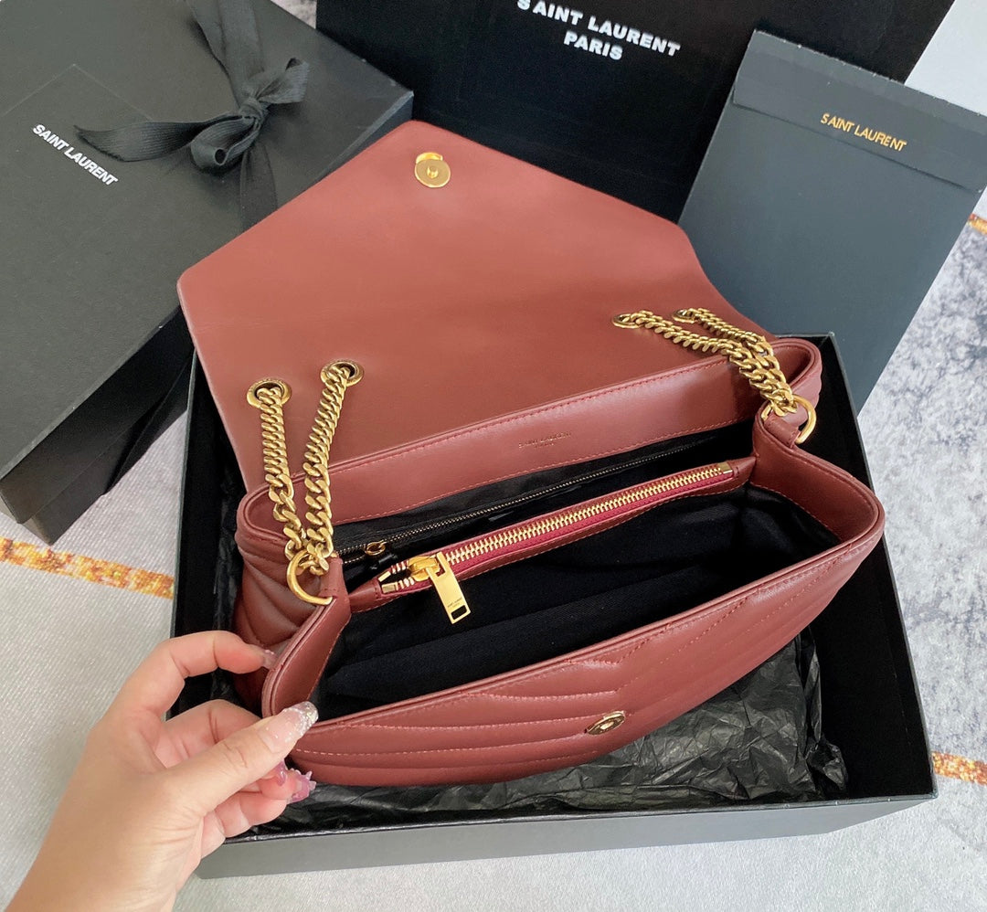 LOULOU MEDIUM 32 ROUGH LEGION QUILTED LEATHER GOLD HARDWARE mysite