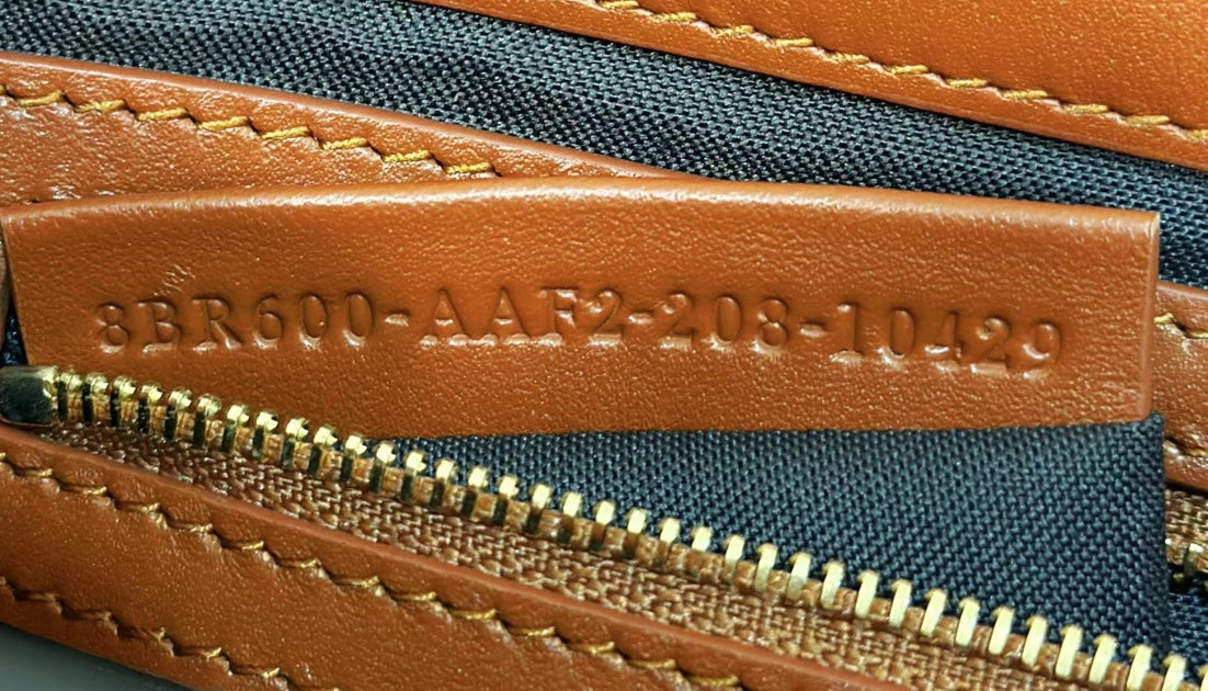 Baguette 27cm Brown Lambskin Gold Hardware mysite