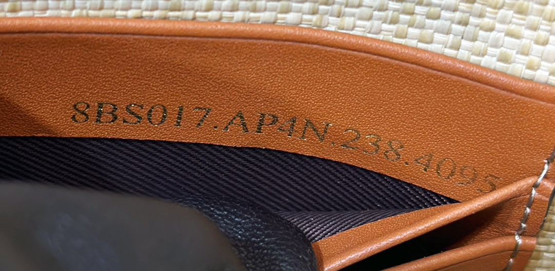 FENDI 19 BAGUETTE BAG IN FLAX YELLOW CANVAS WITH GOLD HARDWARE mysite