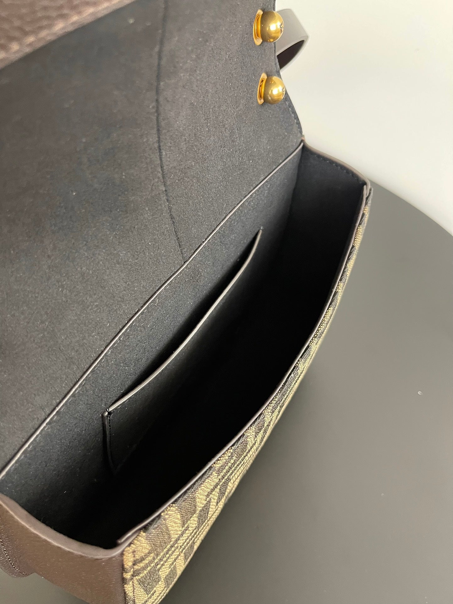 cmon medium 25cm brown ff jacquard fabric calfskin mysite