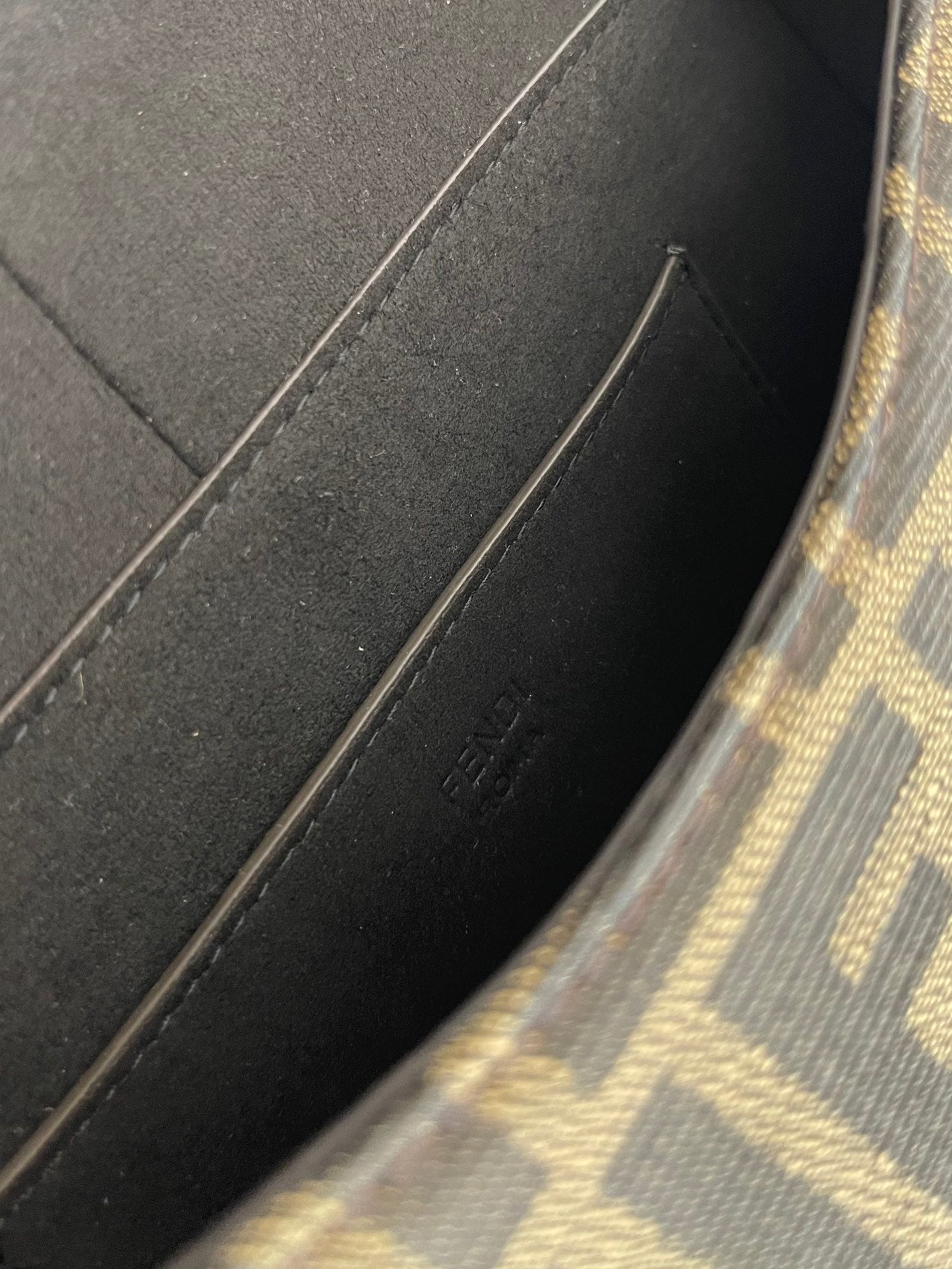 cmon medium 25cm brown ff jacquard fabric calfskin mysite