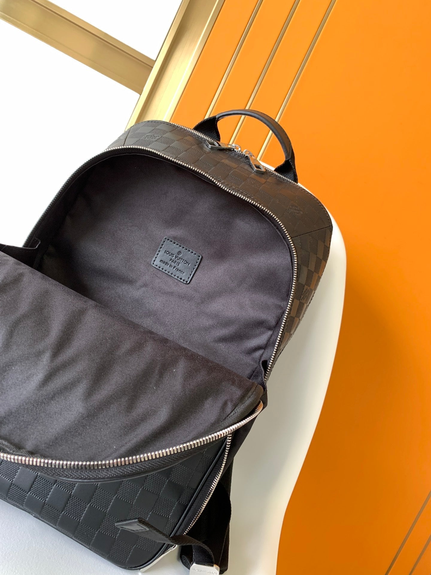 LV Michael Backpack Black Damier Infini Onyx Leather mysite