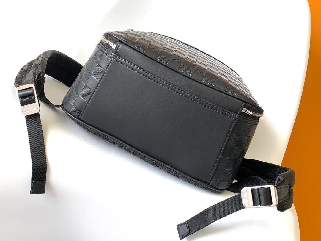 LV Michael Backpack Black Damier Infini Onyx Leather mysite