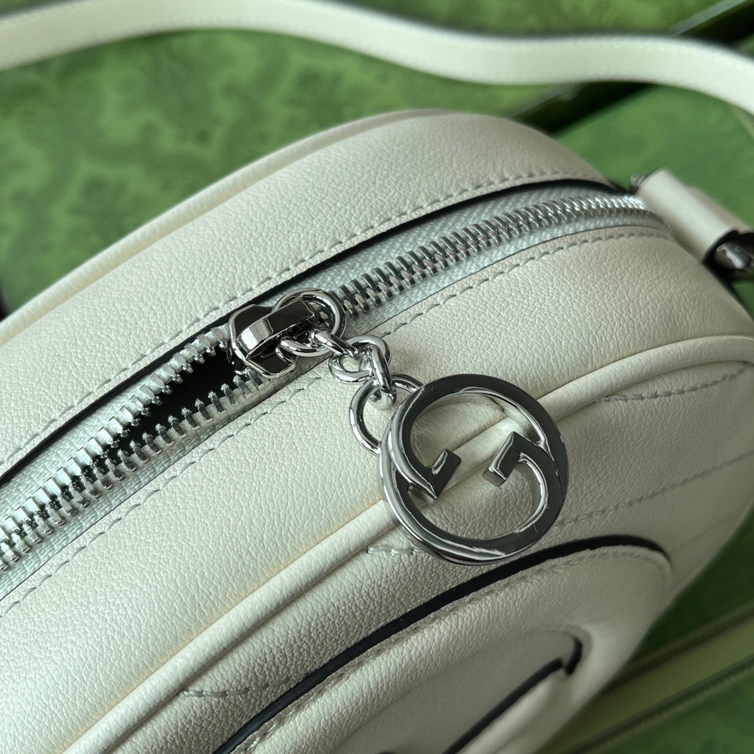 Gucci Blondie 20 Bag White Leather 239975 mysite