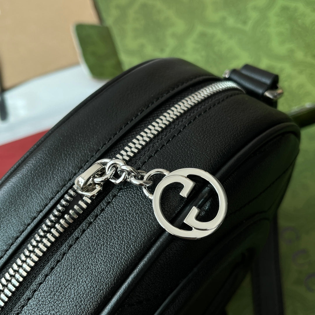 Gucci Blondie 20 Bag Black Leather 239976 mysite