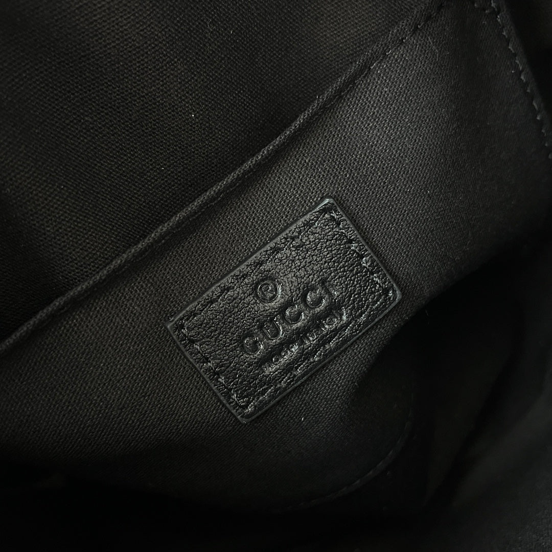 Gucci Blondie 20 Bag Black Leather 239976 mysite