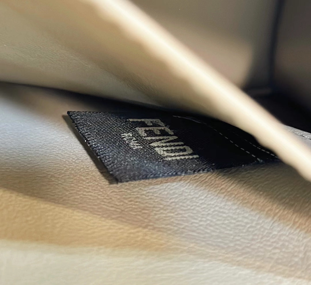 PEEKABOO ISEEU 27 IN MEDIUM BROWN INTERLACED CALFSKIN GOLD HARDWARE mysite