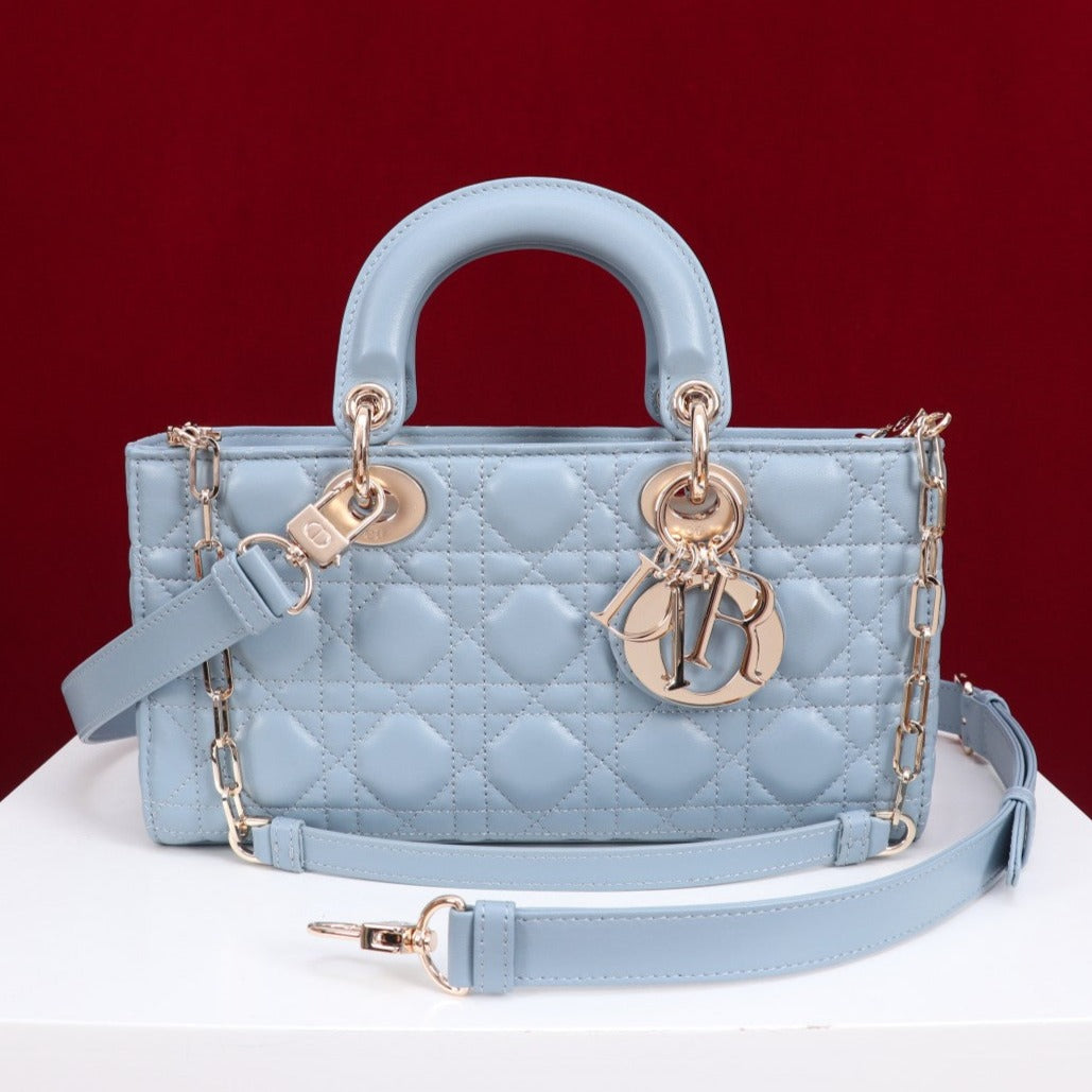 medium lady d-joy 26 cloud blue lambskin mysite