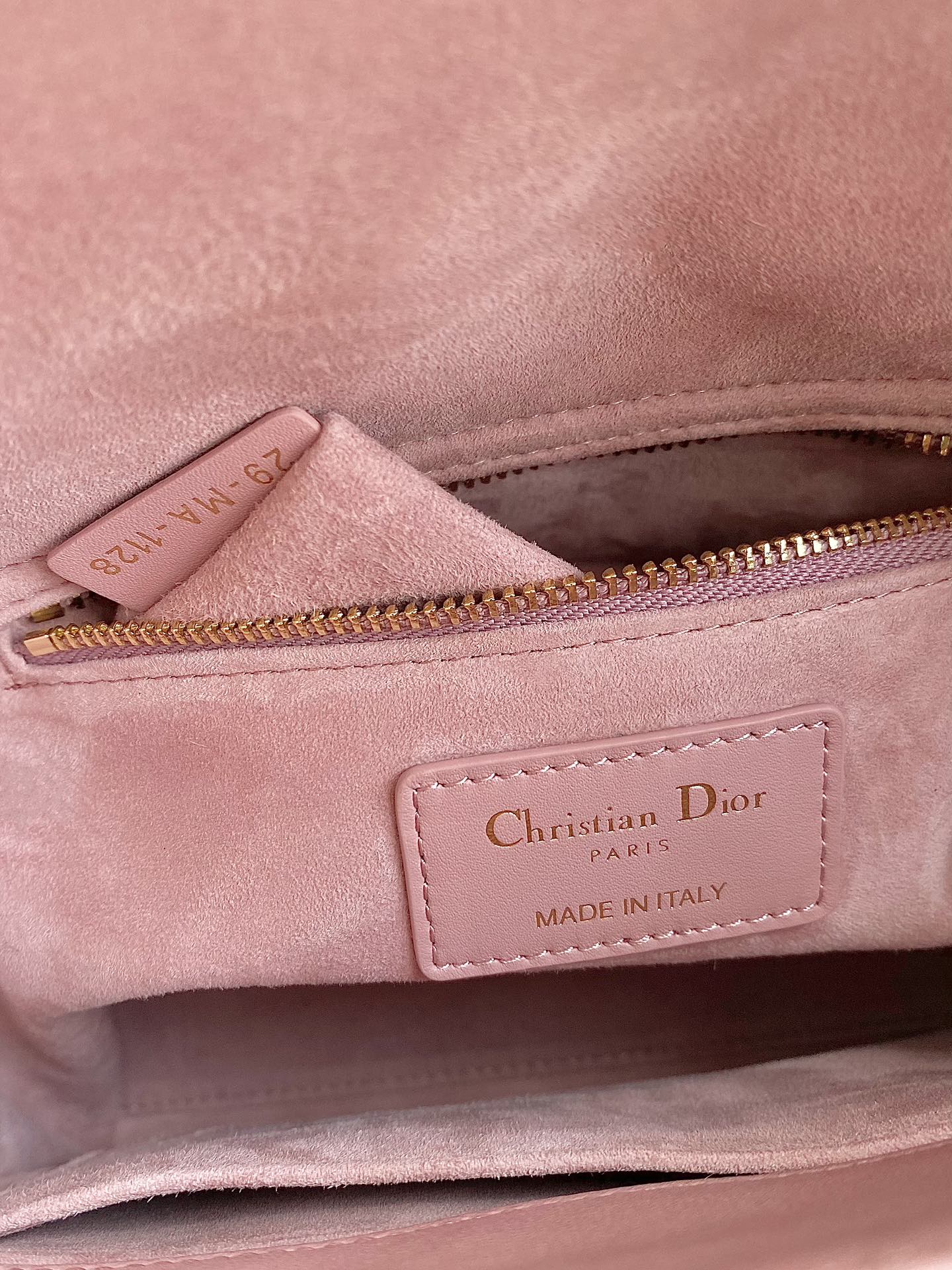 SMALL LADY 20 POWDER PINK LAMBSKIN mysite