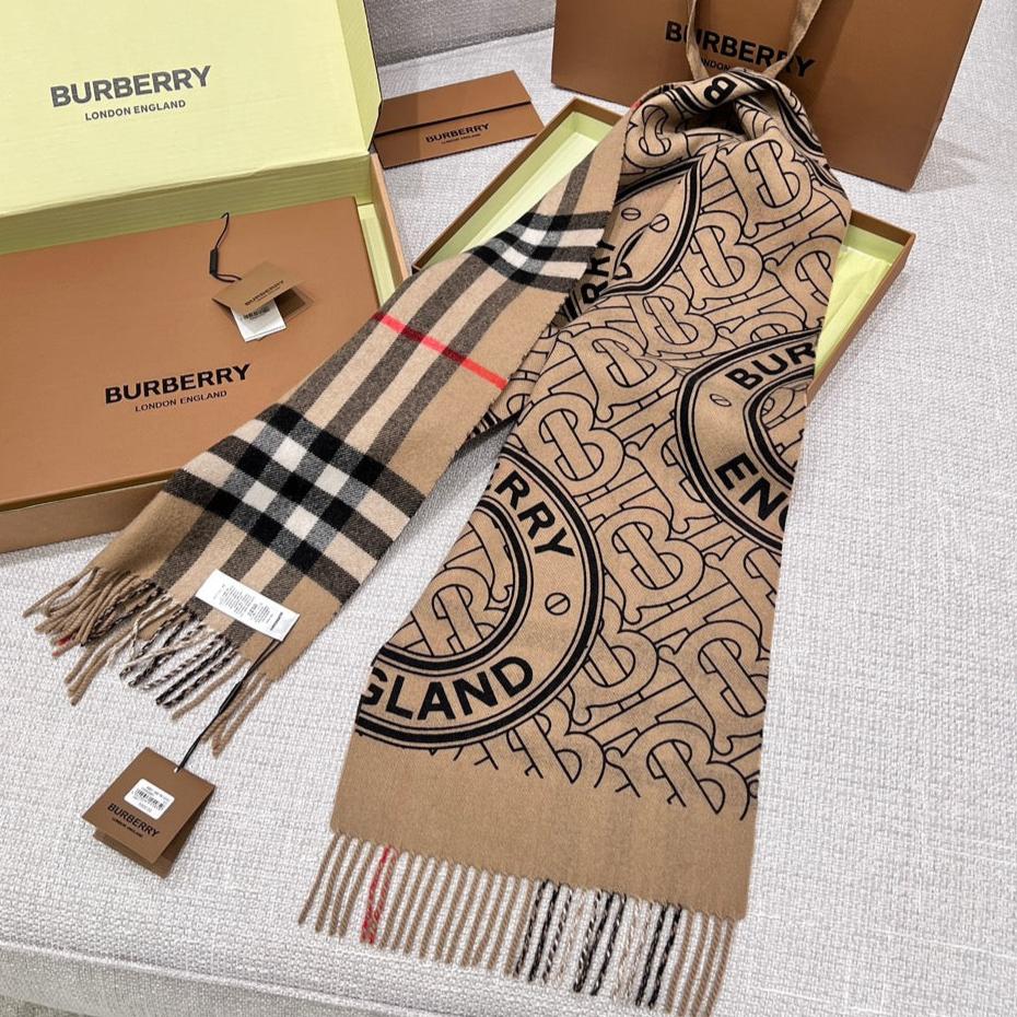 SCARF 168 CM IN CAMEL BEIGE CASHMERE 410088 mysite