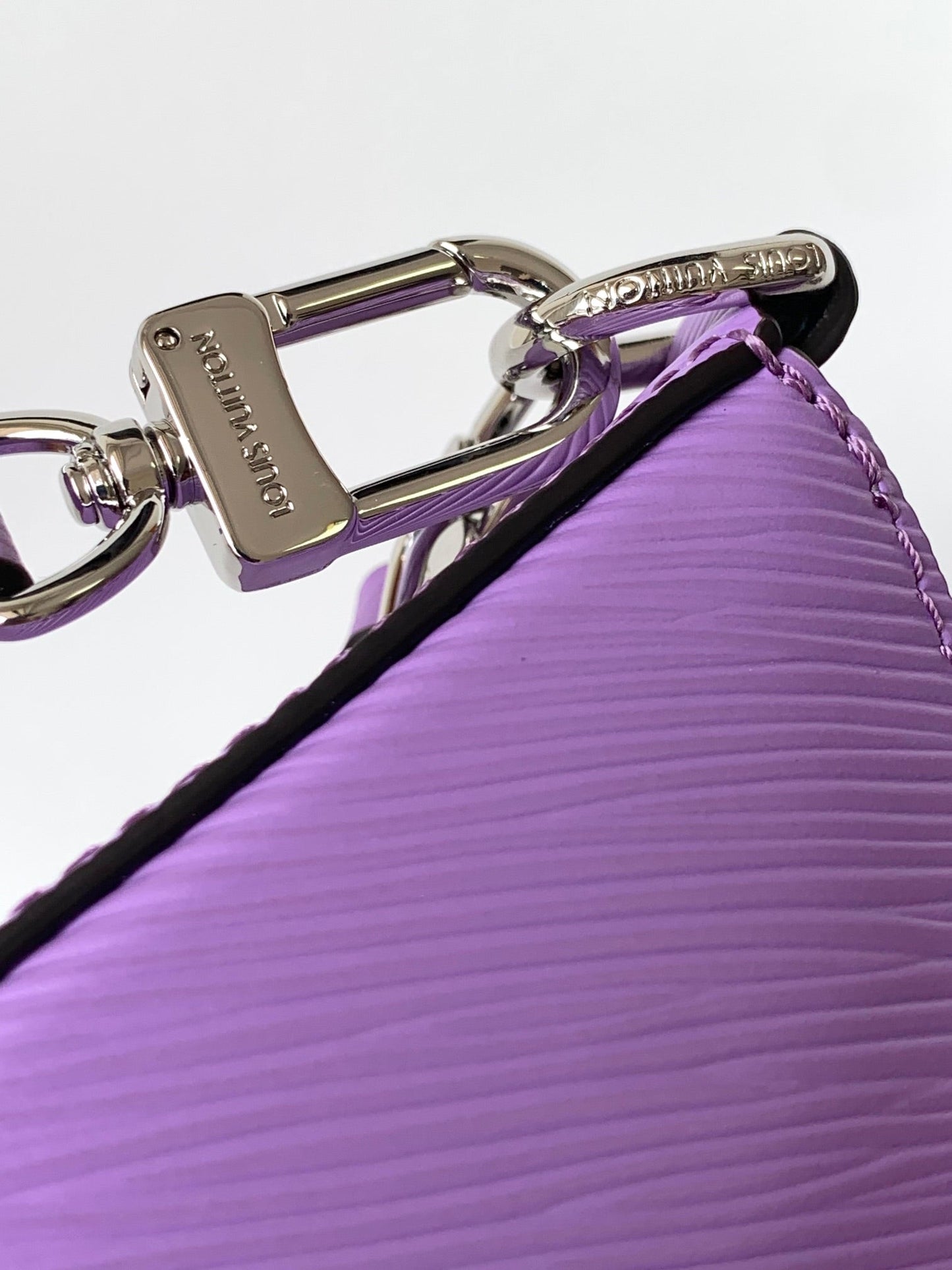 LV Marellini 19cm Purple Epi Grain Cowhide Metal HW mysite
