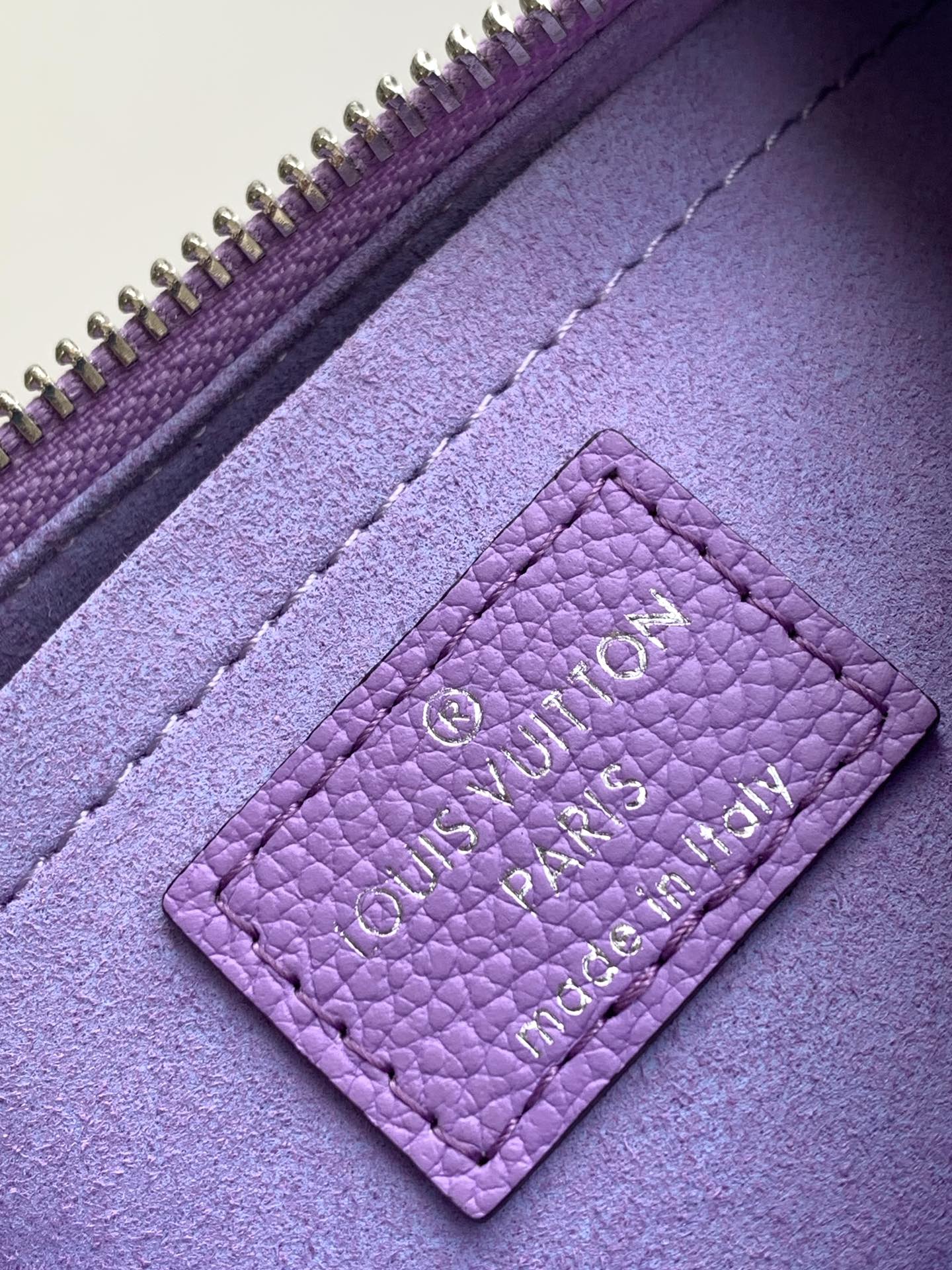 LV Marellini 19cm Purple Epi Grain Cowhide Metal HW mysite