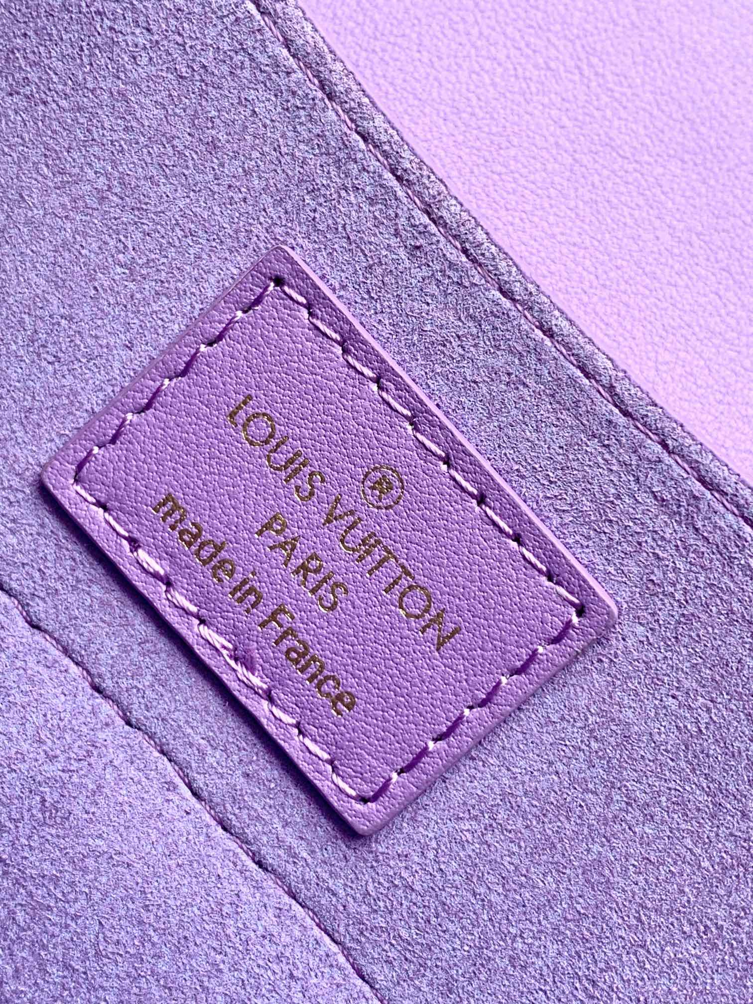 LV Hide & Seek Handbag 21cm Purple Epi Grain Cowhide GHW mysite