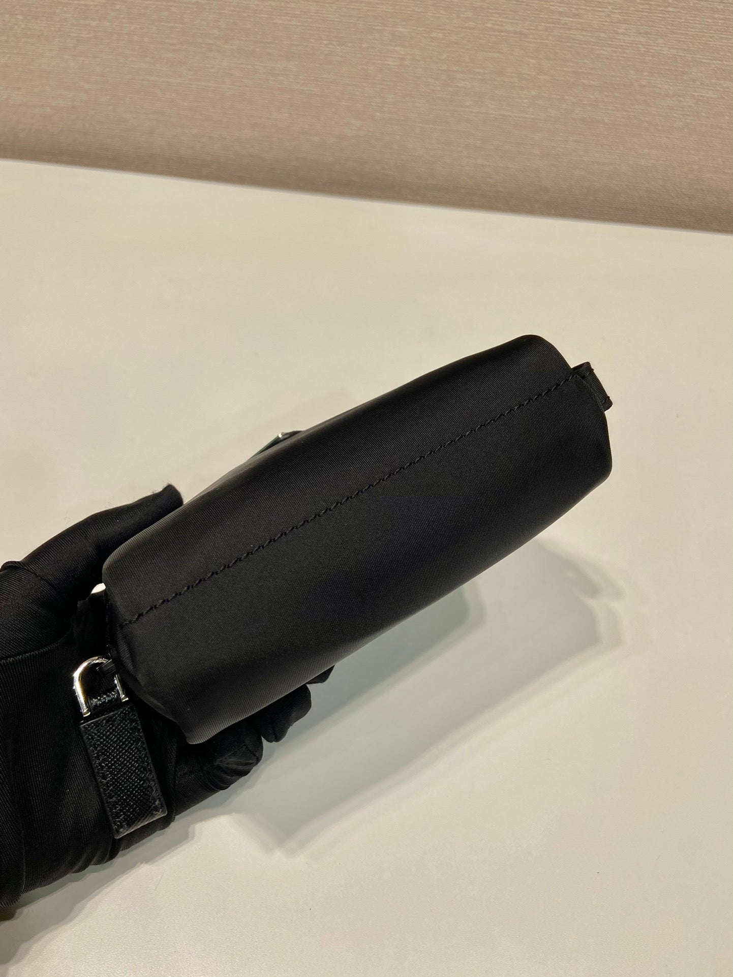 PRA CLUTCH 12 IN BLACK RE-NYLON mysite