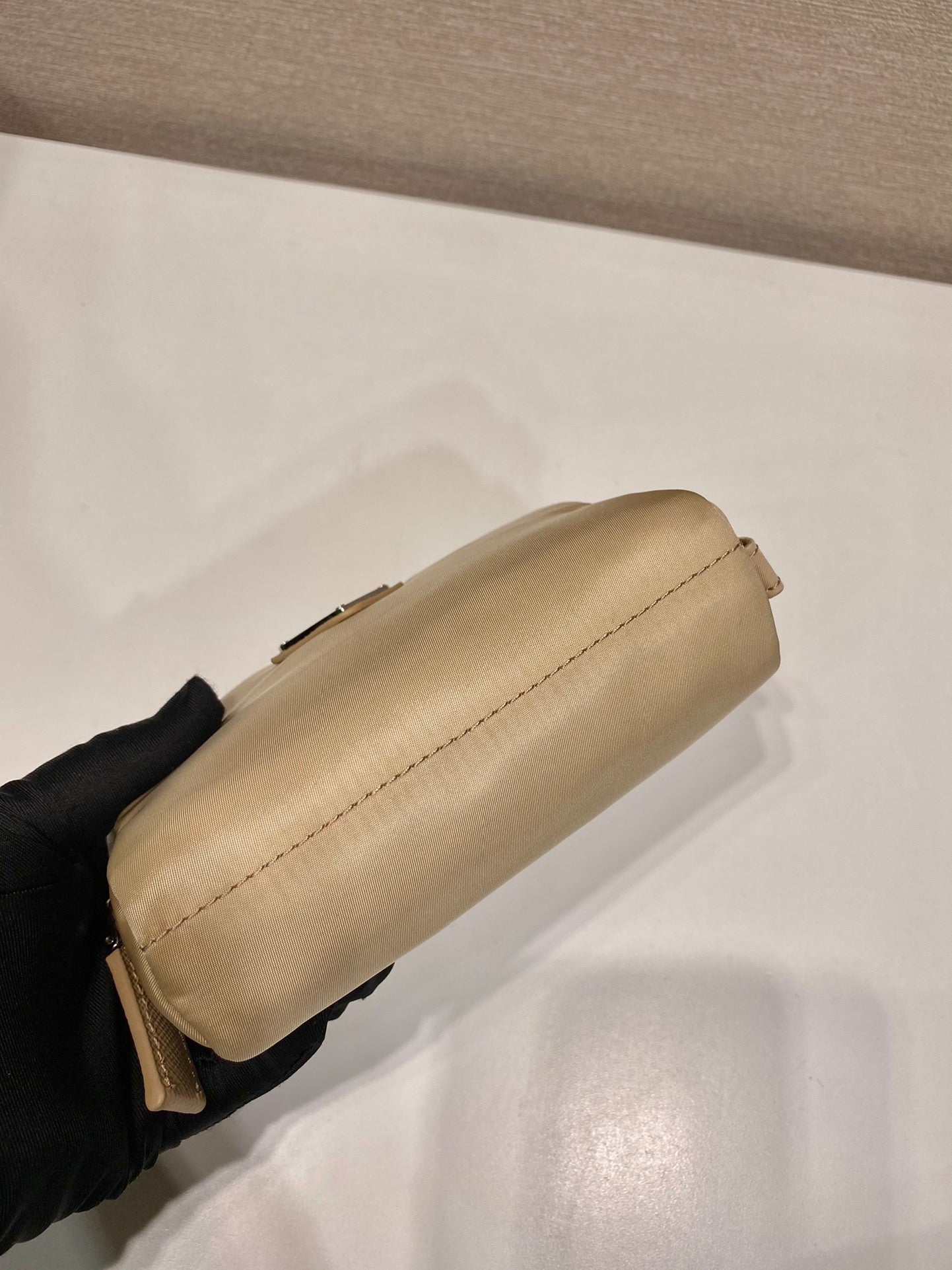 PRA CLUTCH 12 IN TAN BROWN RE-NYLON mysite