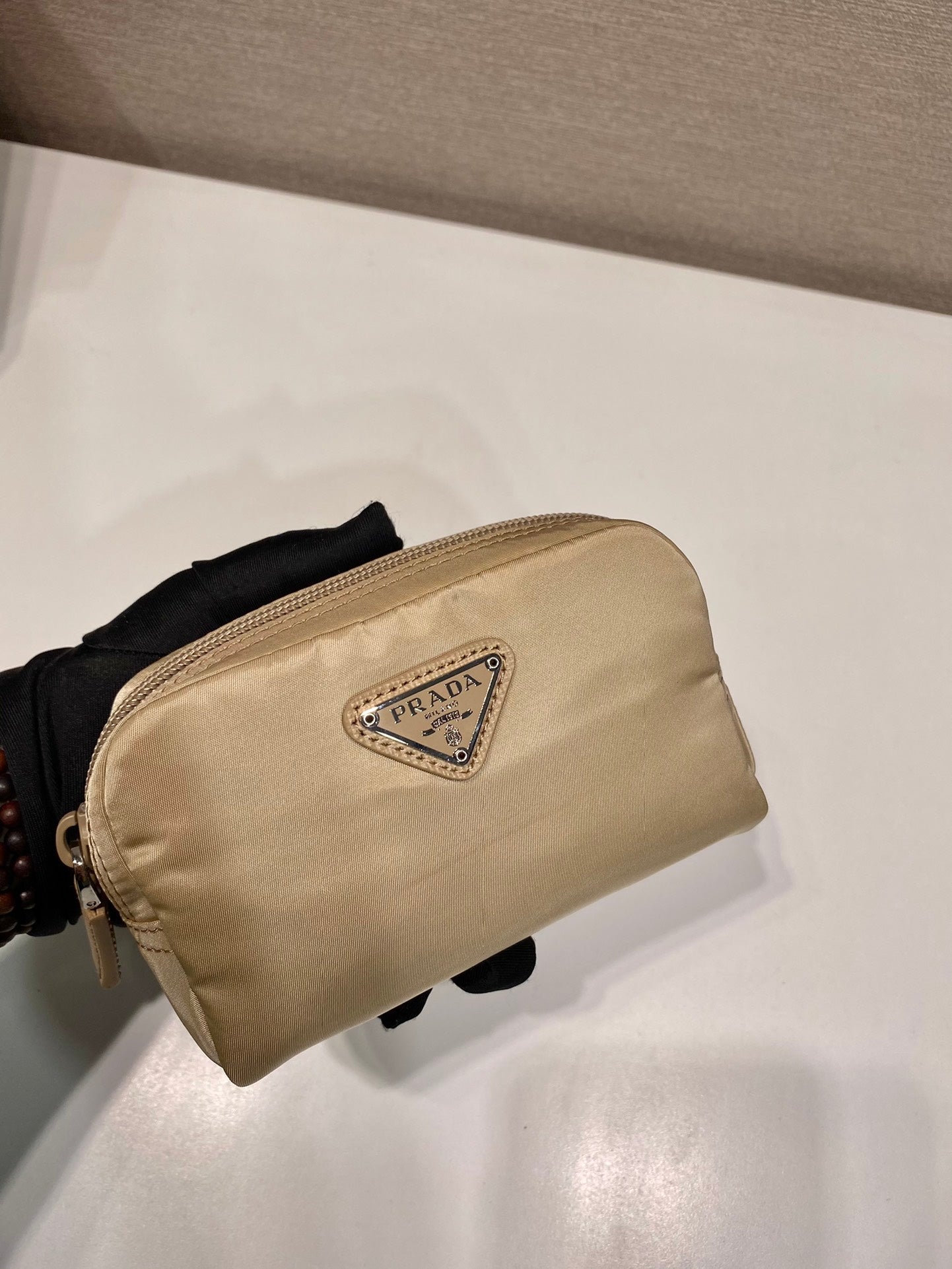 PRA CLUTCH 12 IN TAN BROWN RE-NYLON mysite