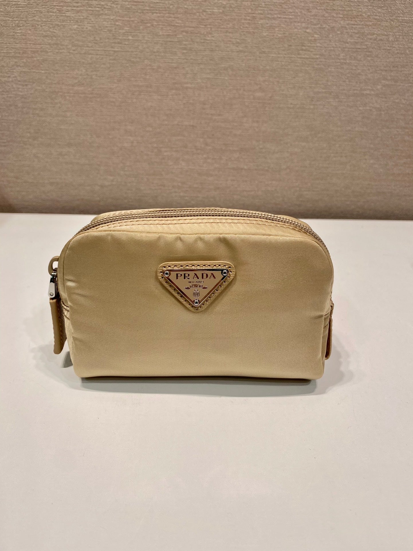 PRA CLUTCH 12 IN TAN BROWN RE-NYLON mysite