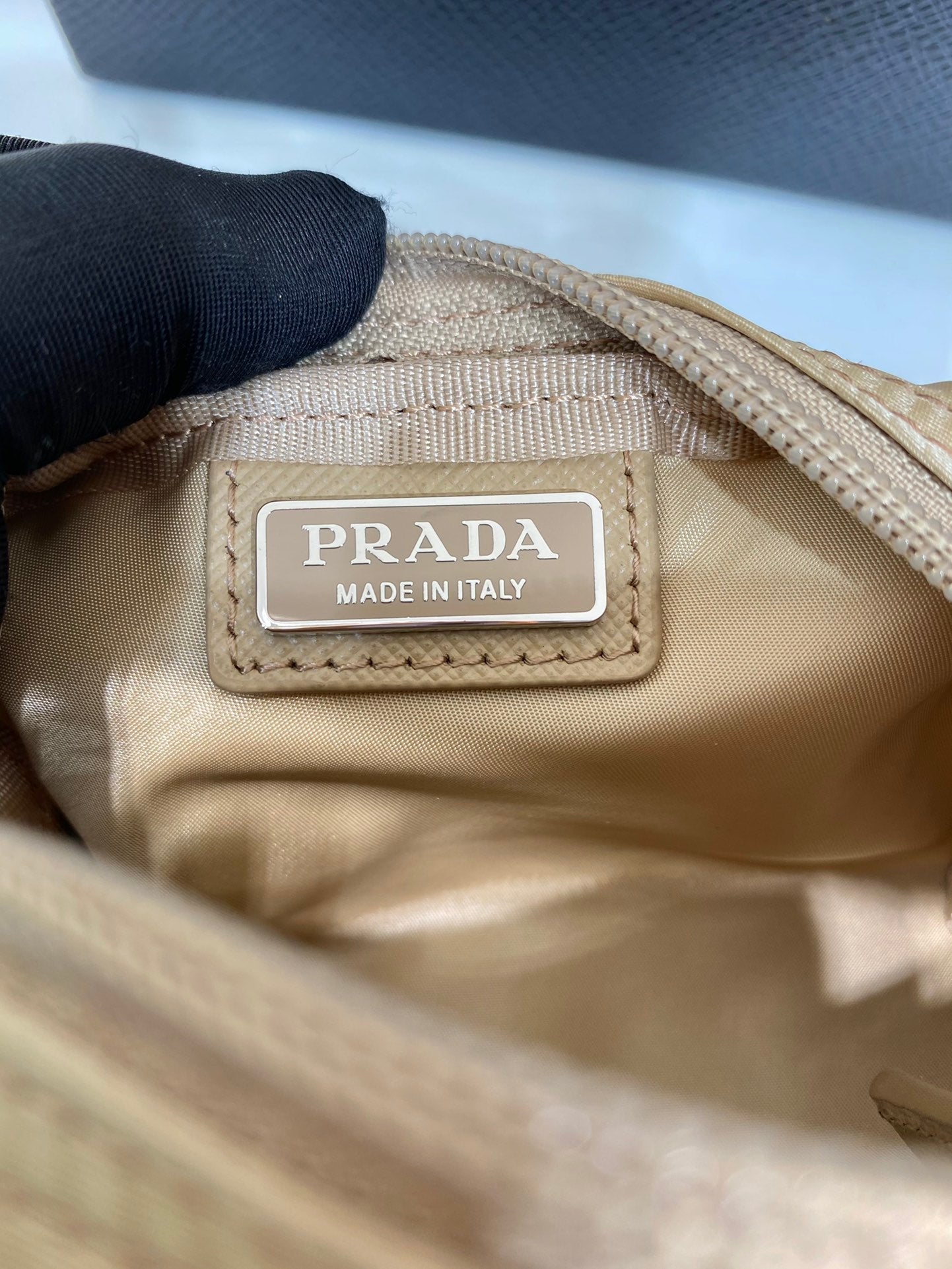 PRA CLUTCH 12 IN TAN BROWN RE-NYLON mysite