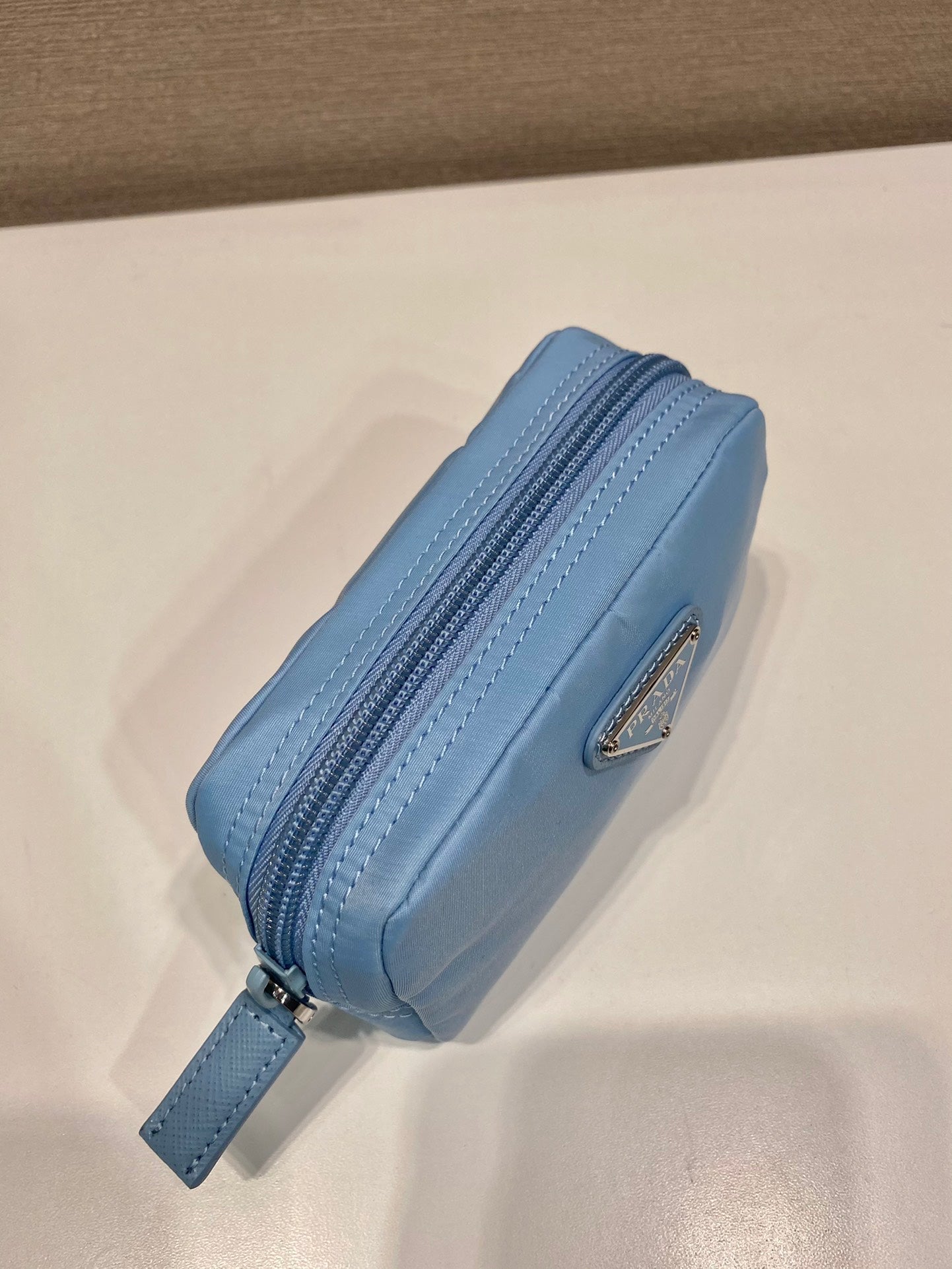 PRA CLUTCH 12 IN CERULEAN BLUE RE-NYLON mysite