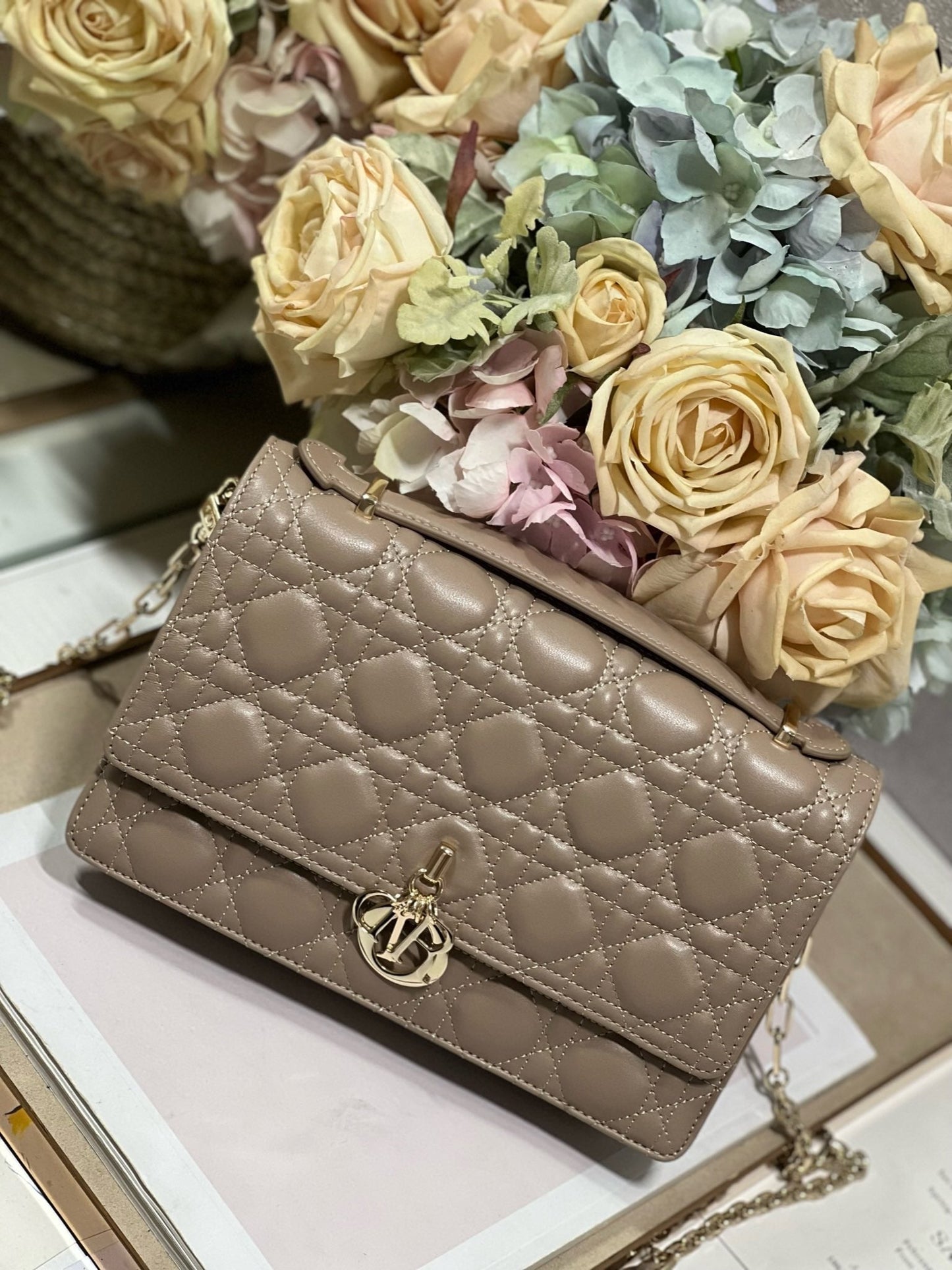 MISS CD 24CM DARK BROWN LAMBSKIN mysite