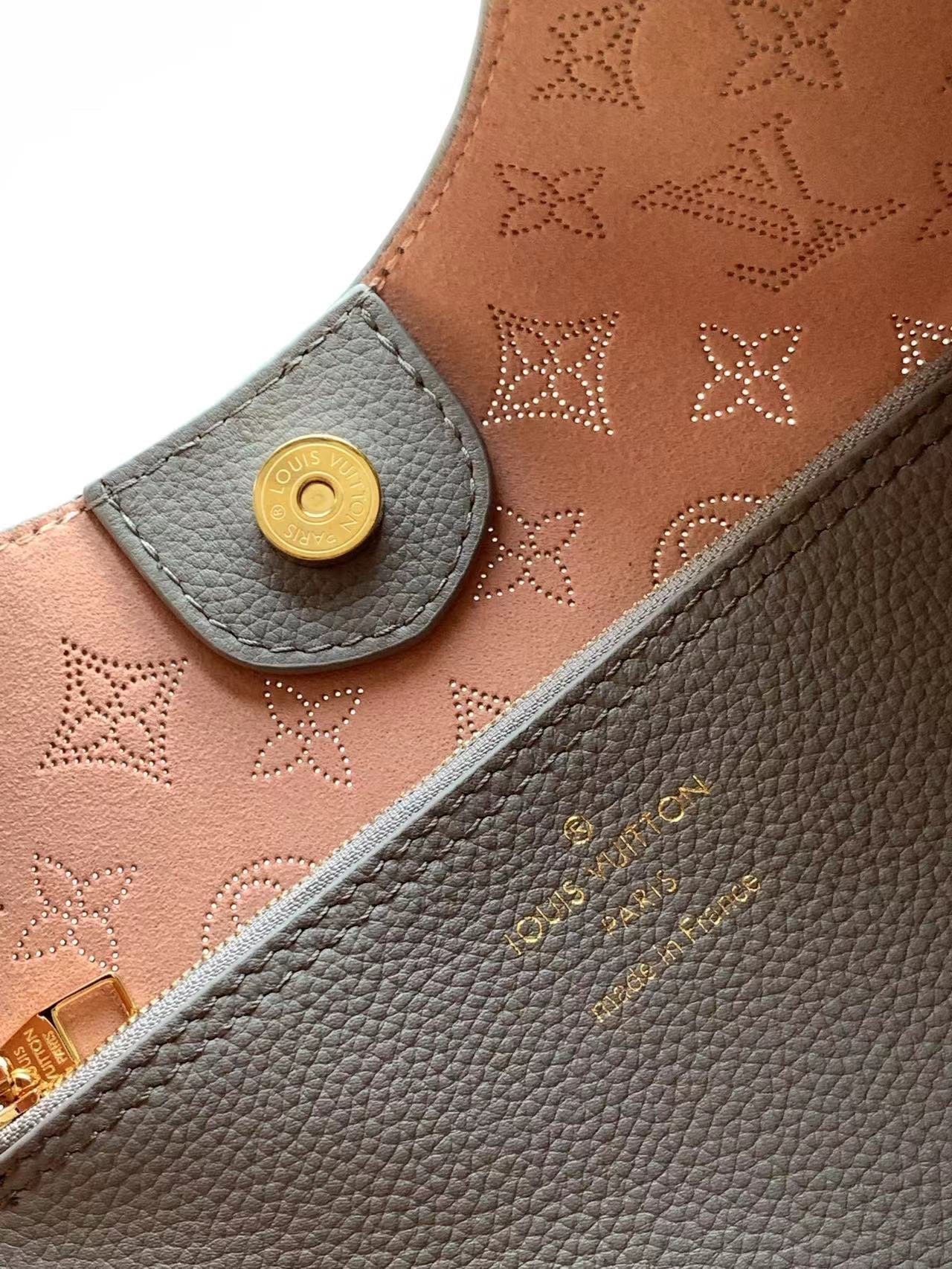 CARMEL 40 IN GRAY MONOGRAM GRADIENT PERFORATED CALFSKIN mysite