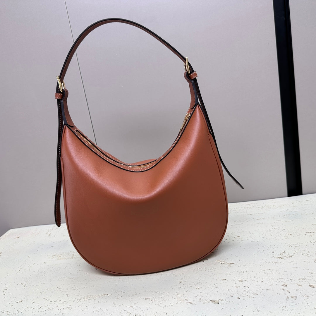 MEDIUM 30 HELOÏSE BAG CUIR TRIOMPHE IN BRONZE BROWN SUPPLE CALFSKIN mysite