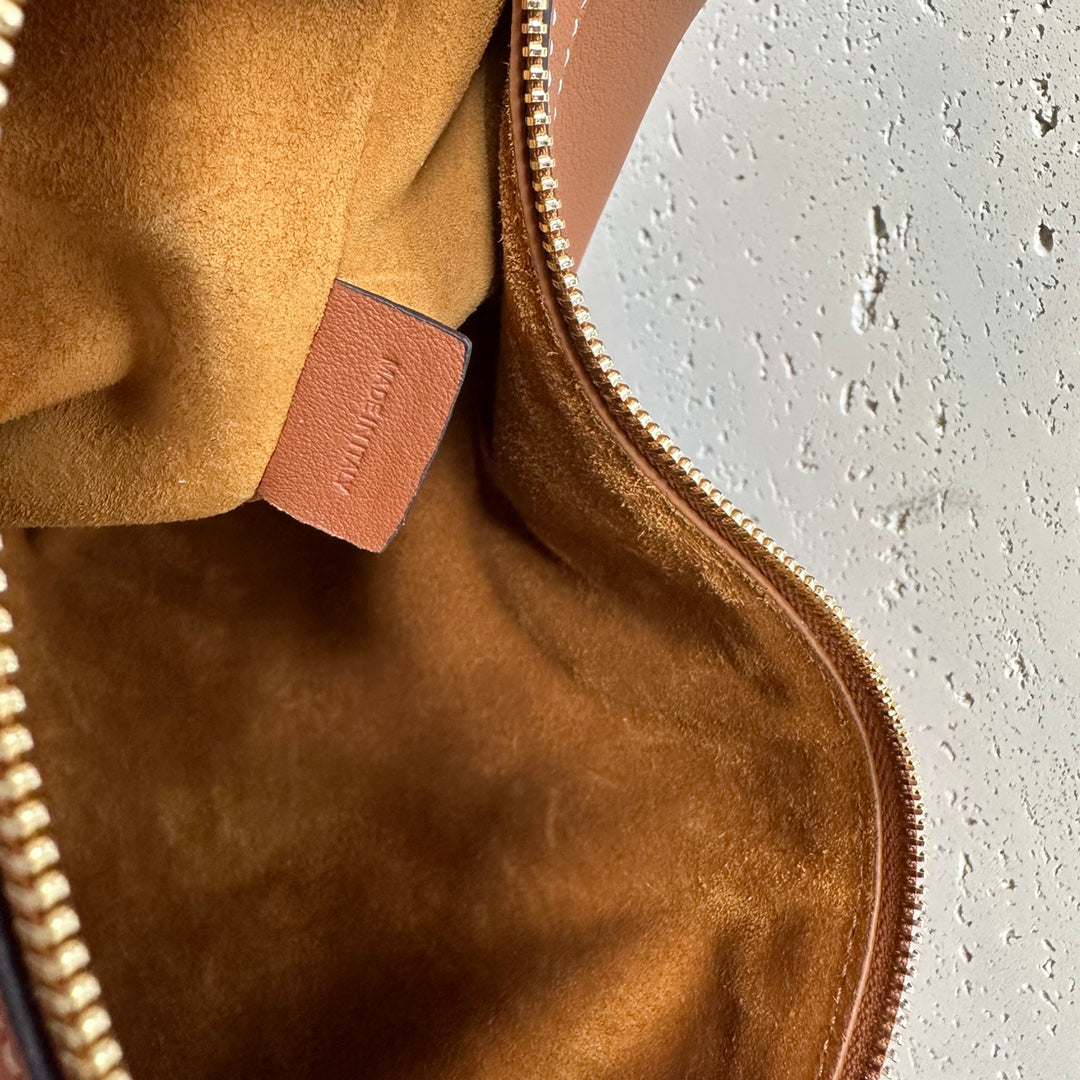 MEDIUM 30 HELOÏSE BAG CUIR TRIOMPHE IN BRONZE BROWN SUPPLE CALFSKIN mysite