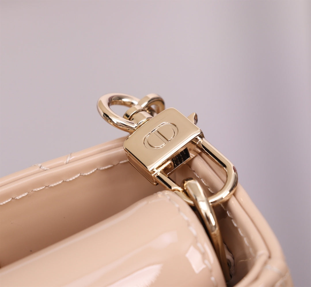 SMALL LADY D-JOY 22 BEIGE LAMBSKIN mysite
