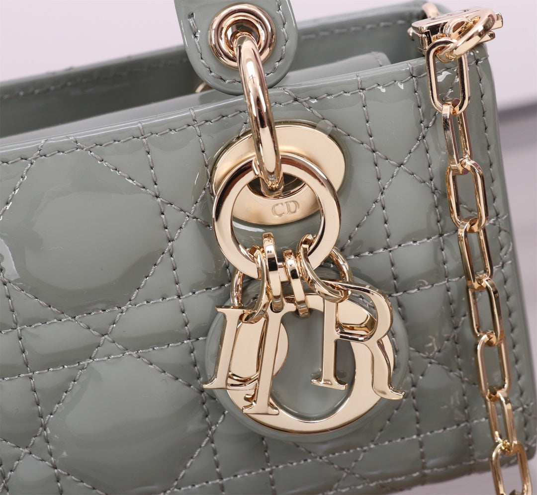 MICRO LADY D-JOY 16.5  ROCK GRAY LAMBSKIN mysite