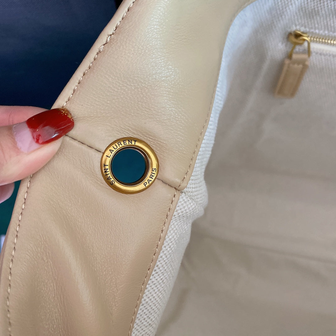 ICARE MAXI 58 SHOPPING BAG BEIGE QUILTED LAMBSKIN mysite