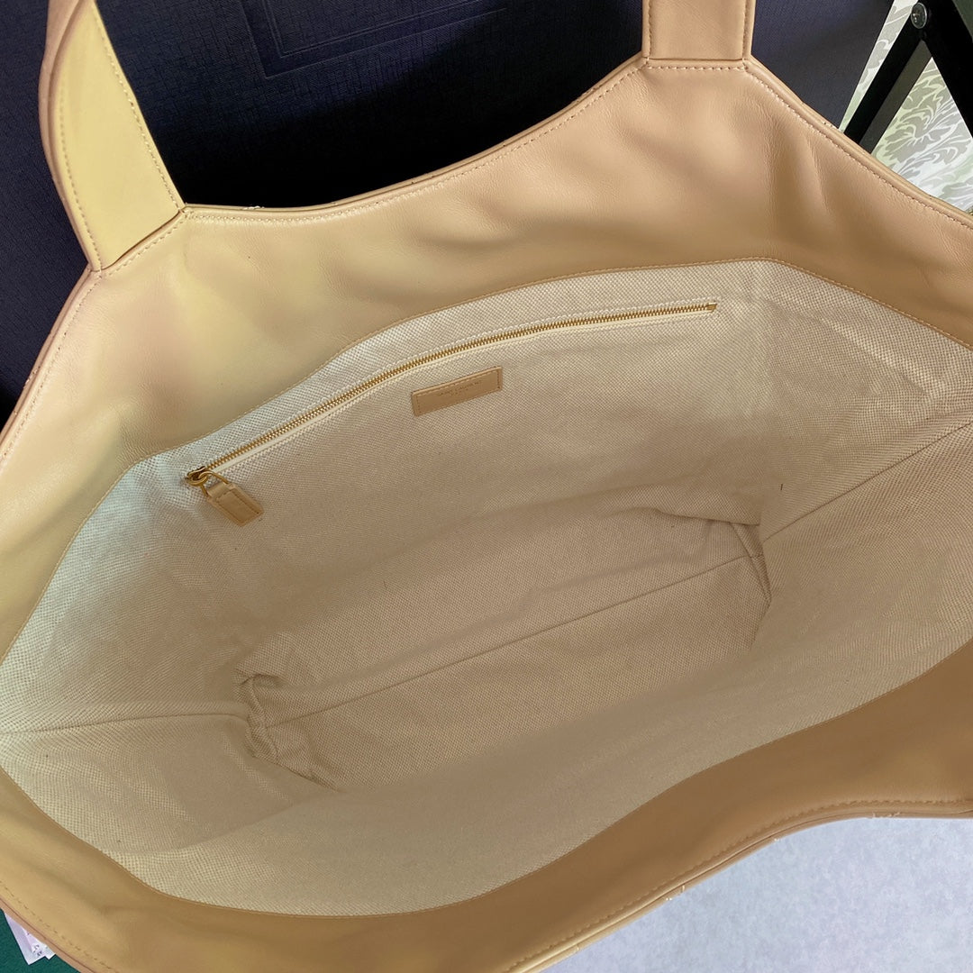 ICARE MAXI 58 SHOPPING BAG BEIGE QUILTED LAMBSKIN mysite