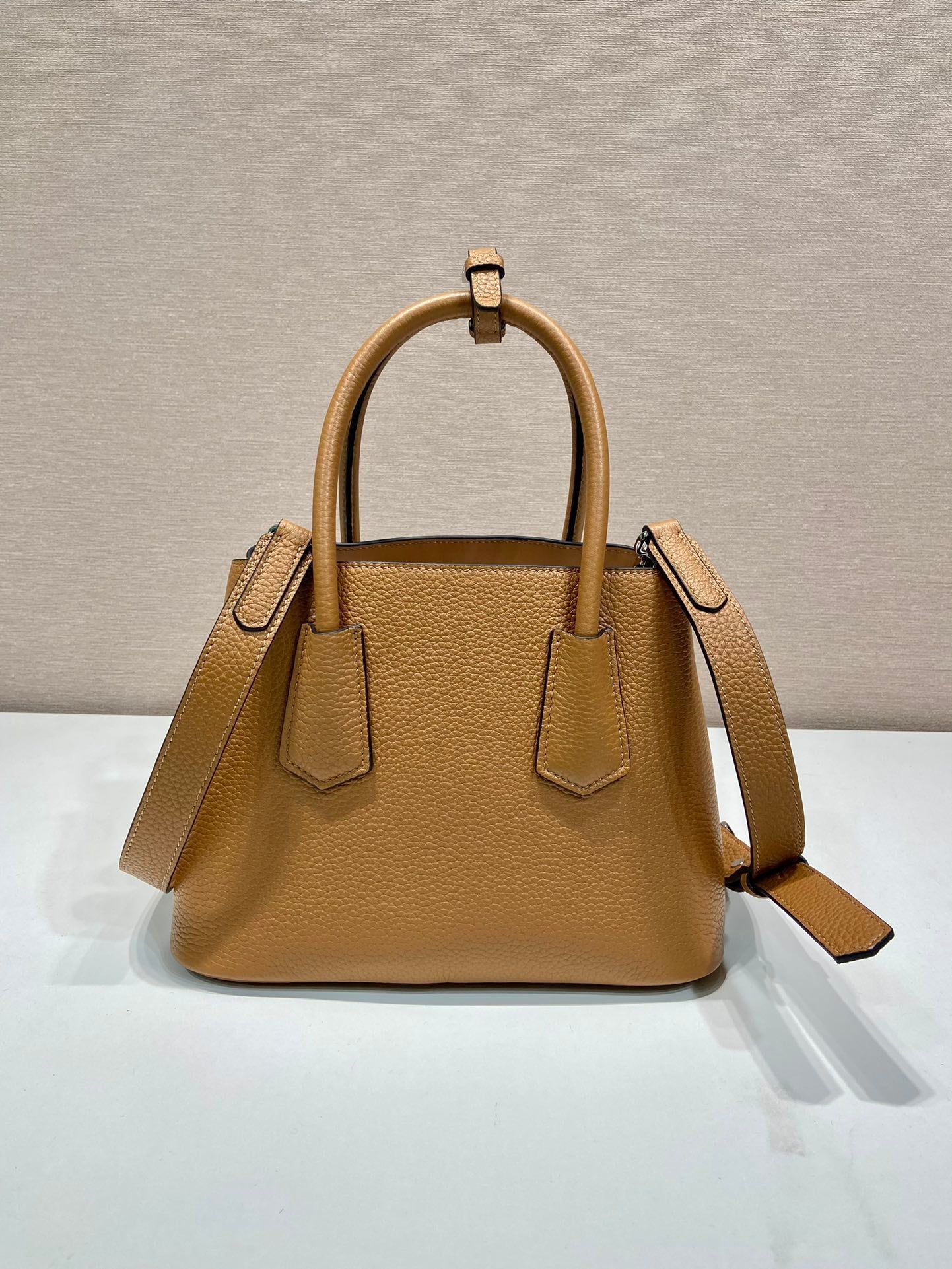 SHOPPING BAG 25 IN GINGER BROWN DEERSKIN mysite