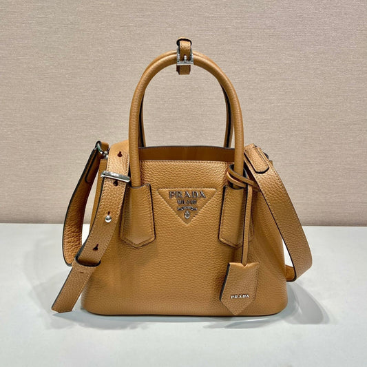 SHOPPING BAG 25 IN GINGER BROWN DEERSKIN mysite