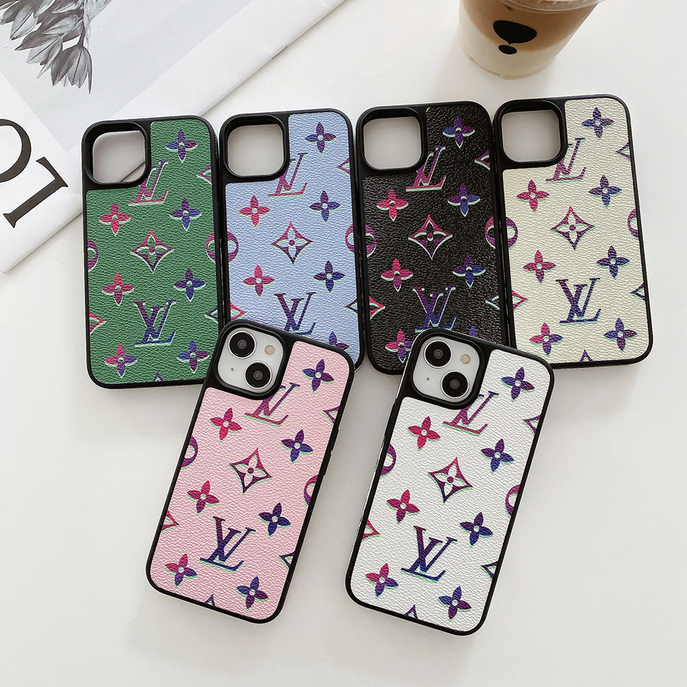 Lou Color Leather iPhone Case mysite