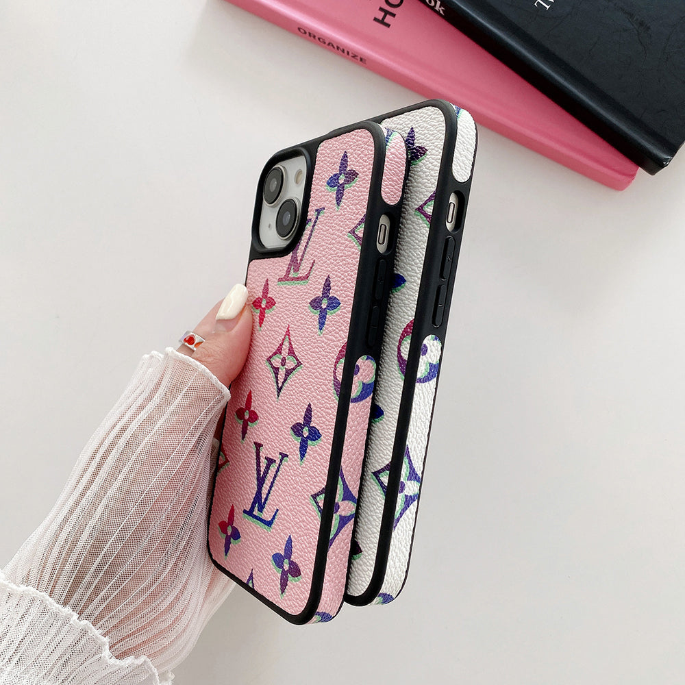 Lou Color Leather iPhone Case mysite