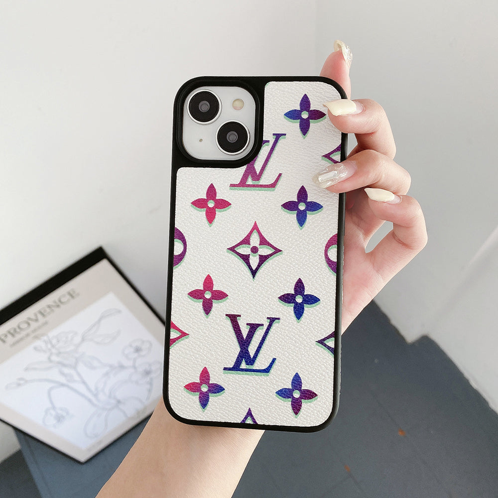 Lou Color Leather iPhone Case mysite