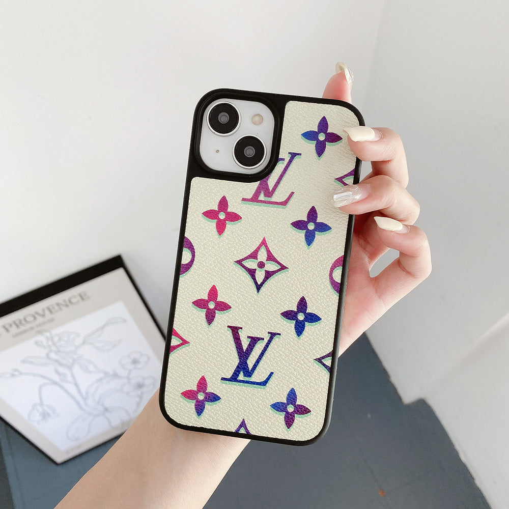 Lou Color Leather iPhone Case mysite