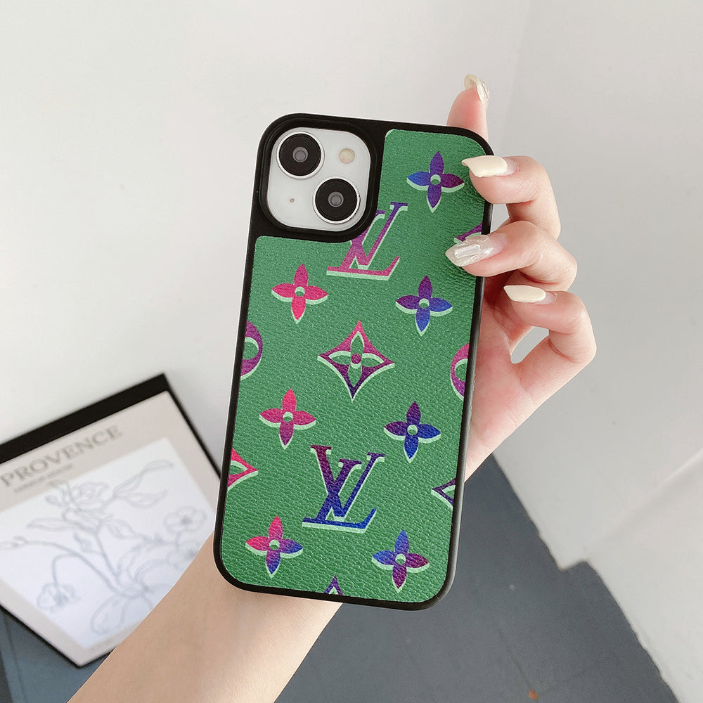 Lou Color Leather iPhone Case mysite