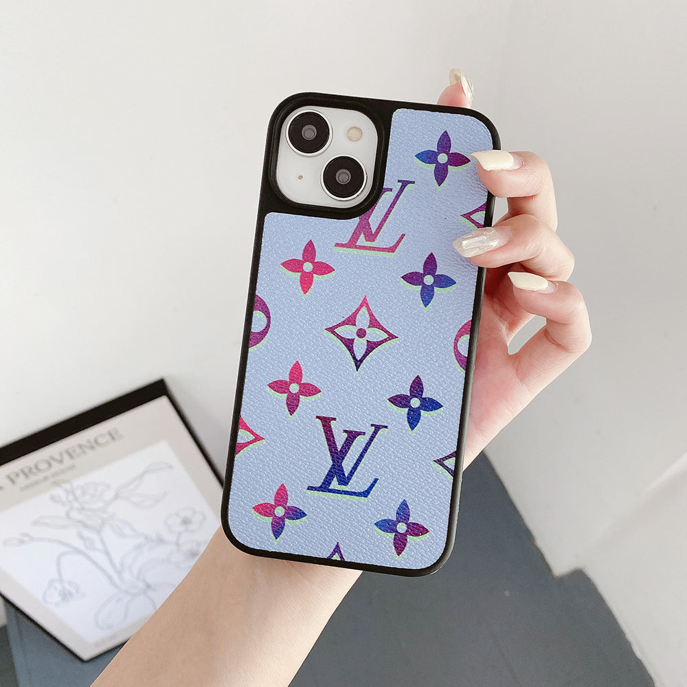 Lou Color Leather iPhone Case mysite