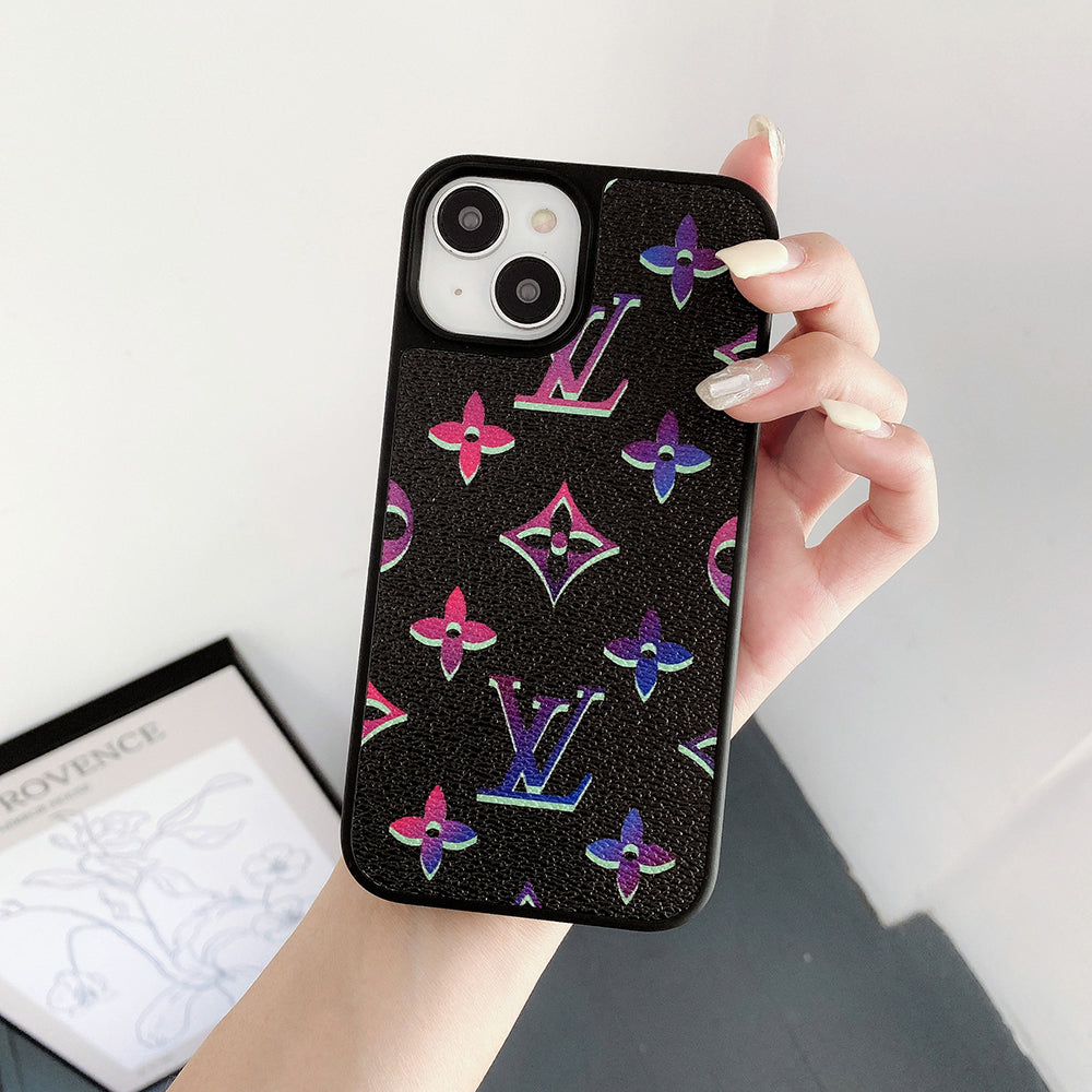 Lou Color Leather iPhone Case mysite
