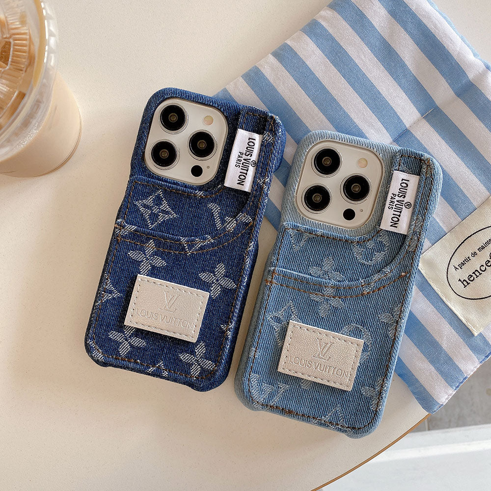 Lou Jeans Pattern iPhone Case mysite