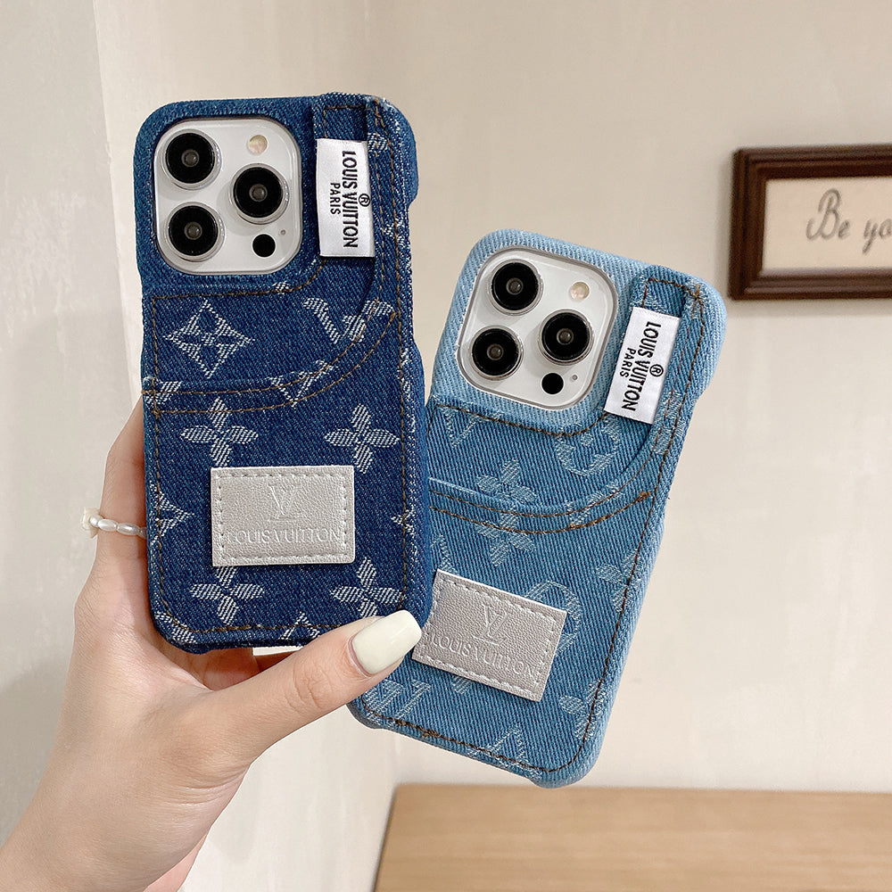 Lou Jeans Pattern iPhone Case mysite