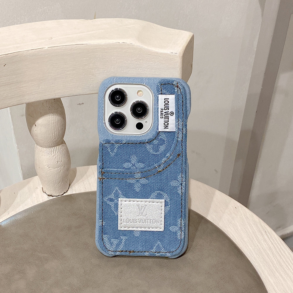 Lou Jeans Pattern iPhone Case mysite