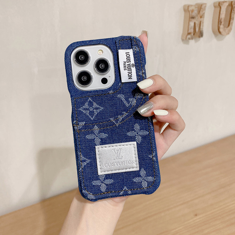 Lou Jeans Pattern iPhone Case mysite