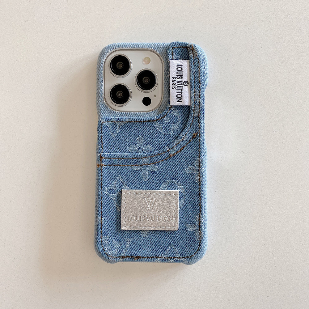 Lou Jeans Pattern iPhone Case mysite
