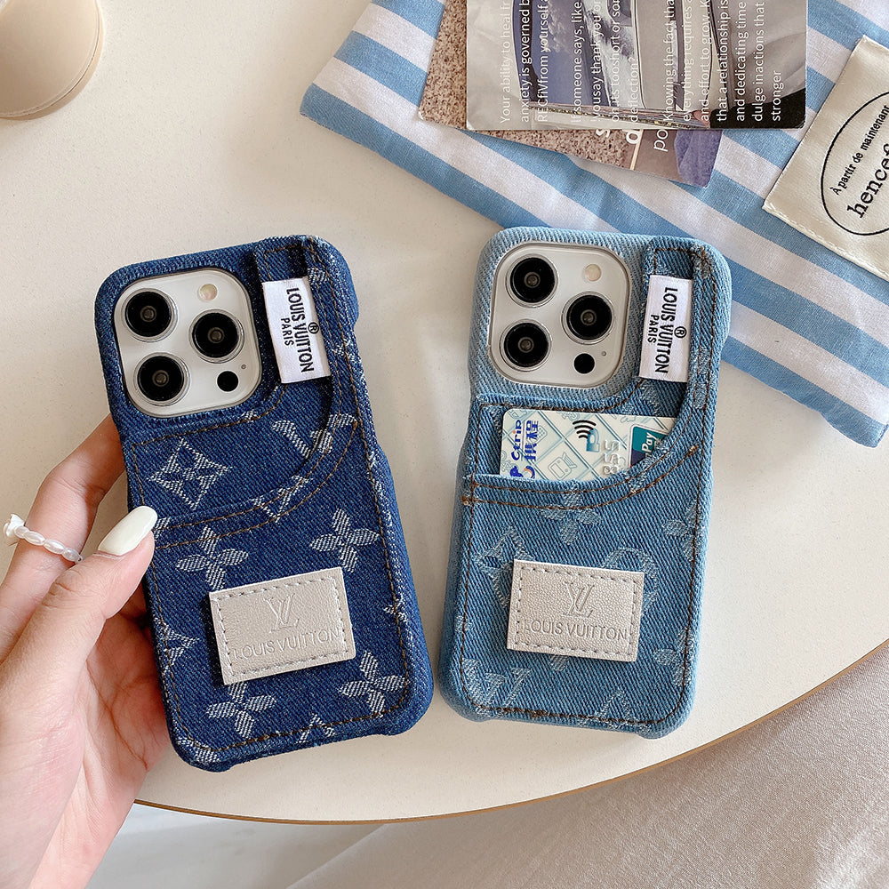 Lou Jeans Pattern iPhone Case mysite